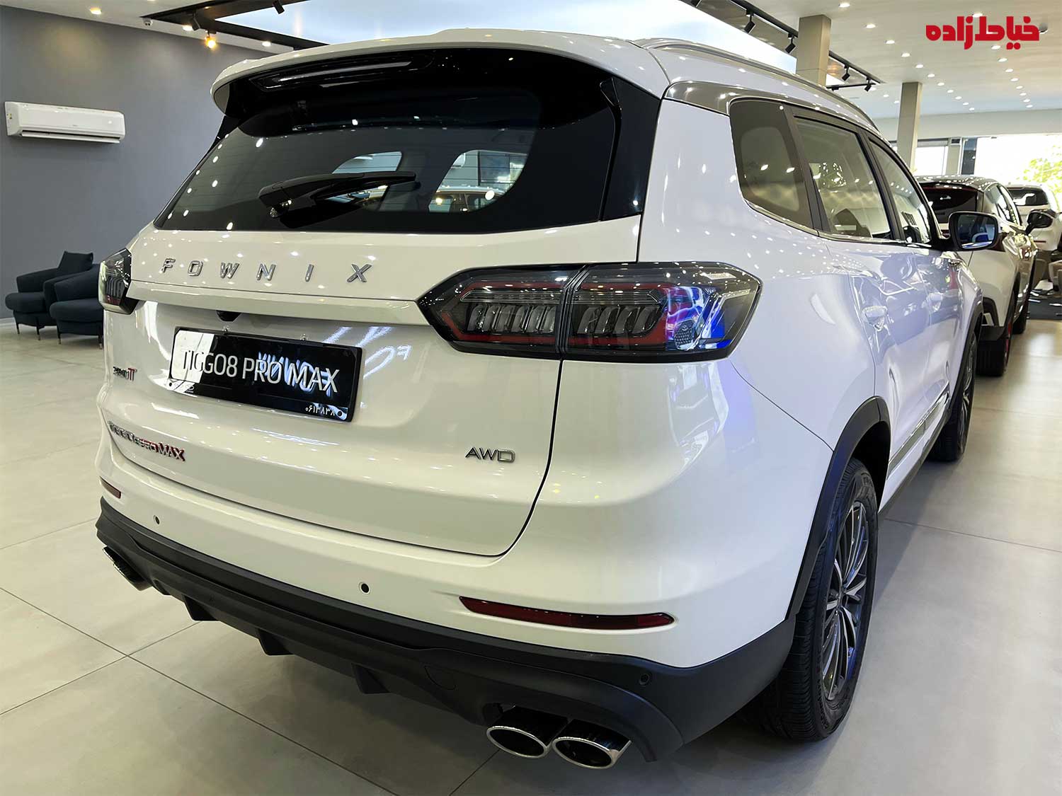 تیگو 8 پرومکس ie از نمای عقب -3