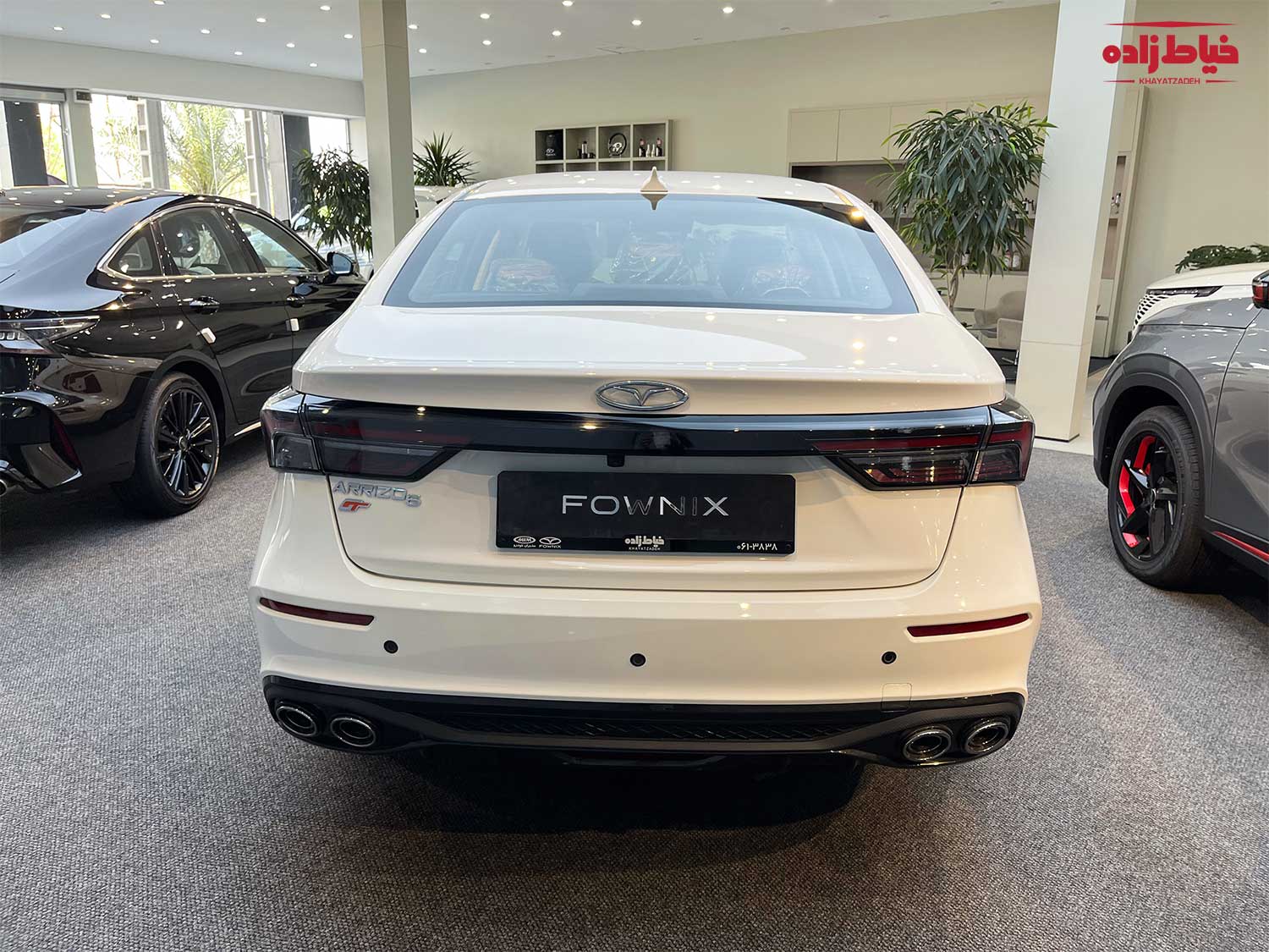 آریزو 6 جی تی از نمای عقب