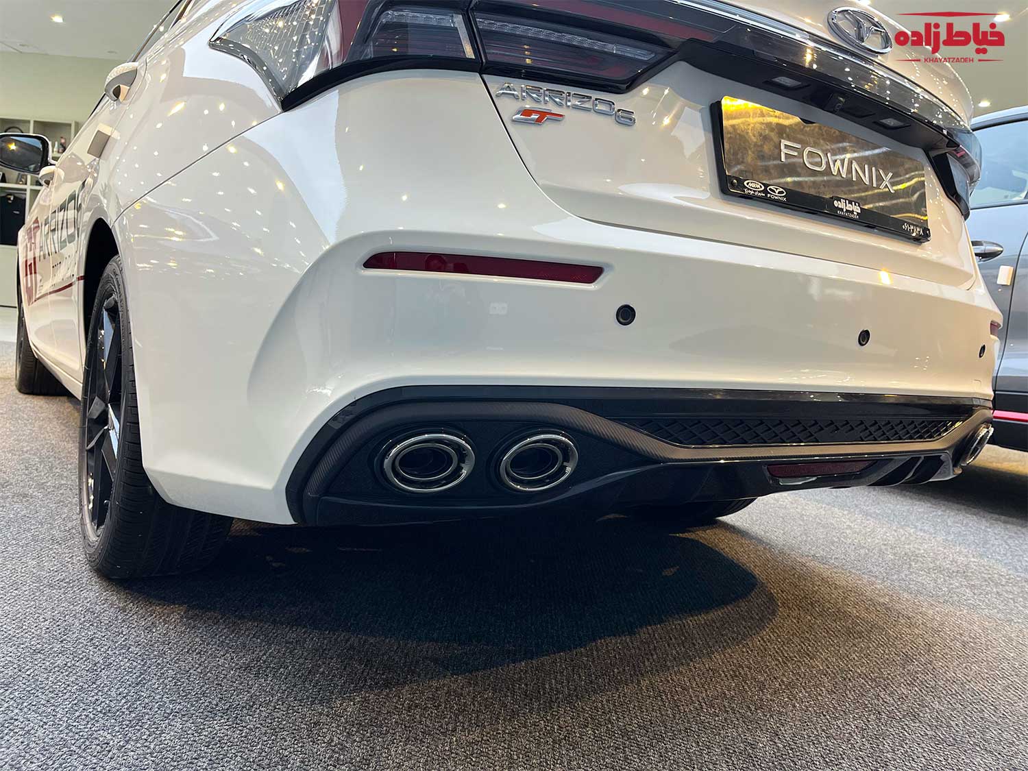 آریزو 6 جی تی از نمای عقب