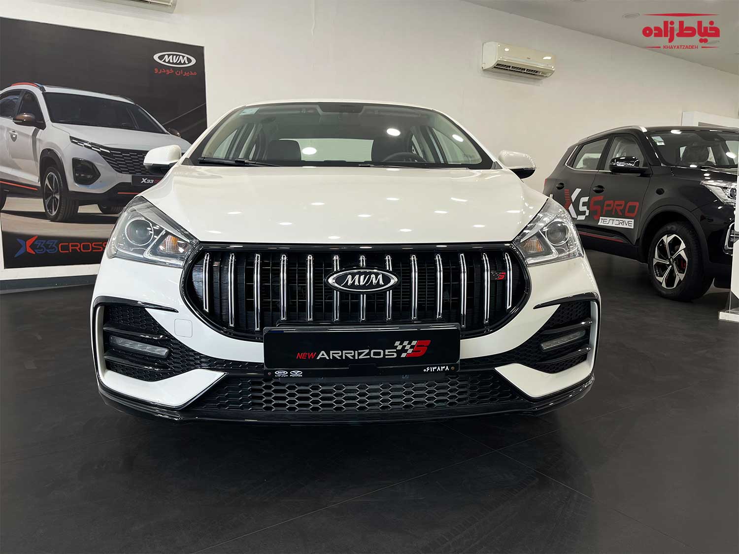 نمای بیرونی آریزو 5 اف ال از روبرو